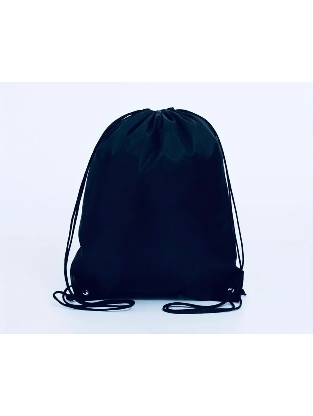 New - Simple & Stylish Black Drawstring Backpack